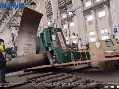 عملية لف الألواح لماكينة لف الألواح