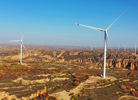 آلة لف الألواح في أبراج الرياح